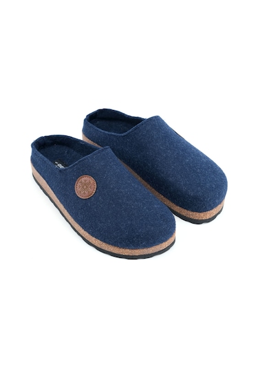 Gezer Kışlık Mantar Taban Ev Bahçe Rahat Taban Erkek Terlik Gt2kmm.16130.01.013.g19 Lacivert