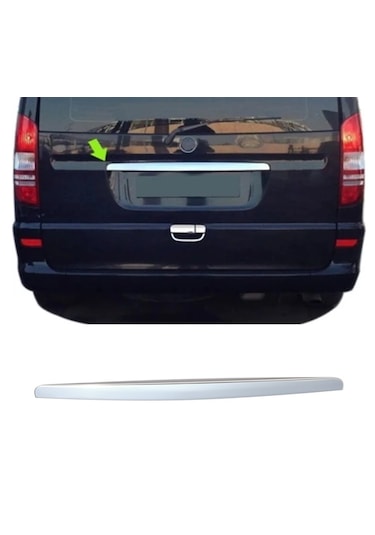 Mercedes Vito W639 Krom Bagaj Çıtası P.çelik 2006-2014 Arası
