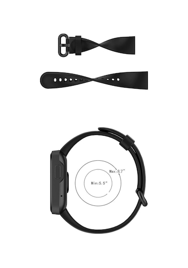 Xiaomi Mi Watch Lite Silikon Kordon Premium Spor Kayış - 10 Renk