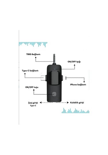 Bfs Yüksek Kalite Profesyonel 3 In 1 Kablosuz Taşınabilir Yaka Mikrofonu Tüylü