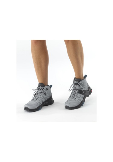 Salomon X Ultra 4 Mid GTX Kadın Bot Gri