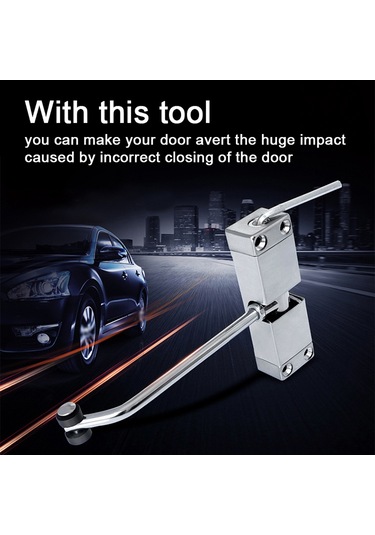 Paslanmaz Çelik Basit Kapı Kapatıcı Ev Otel Ofis Otomatik Yay Kapı Kapatıcı Cihaz Pratik Donanım Araçları Kolay Kurulum Kapı Kapatma Cihazı