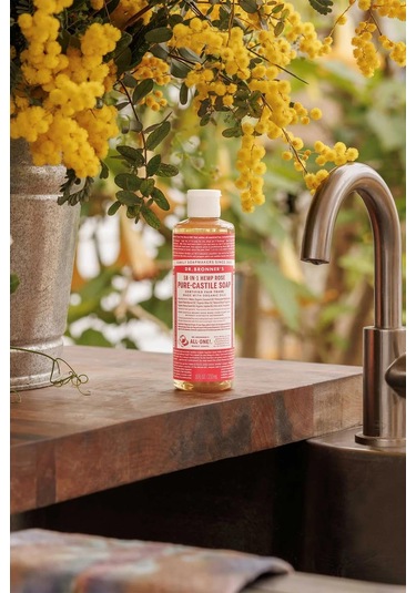 Dr.Bronner's Çok Amaçlı Sıvı Sabun Gül Kokulu 237 ML