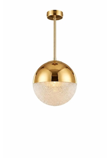Bohem Aydınlatma Tavana Sıfır Gold 3 Renk Led Modern Top Avize Antre/hol Banyo Avizesi Gold 1