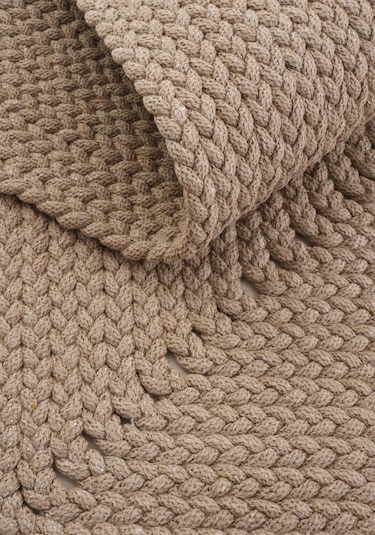 Cool Halı Glenn 603 Bej Banyo Halısı Antre Hol Halısı Hasır Dokulu Banyo Paspası Mutfak Halısı