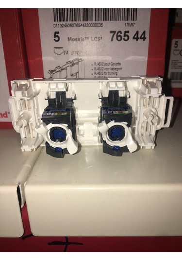076544 Legrand 2 Li Utp Cat6 Rj45 Priz