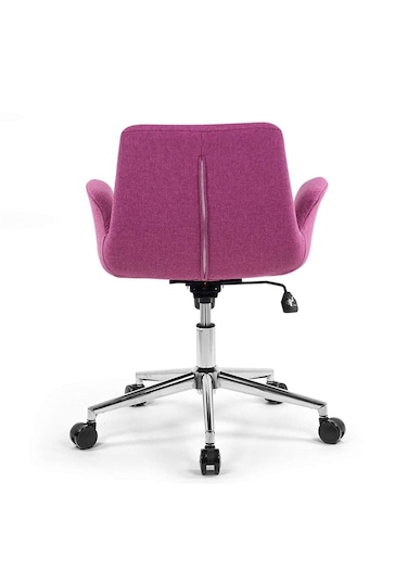 Kaya Ofis Mobilya Carrer Çalışma Koltuğu Ofis Sandalyesi Pembe