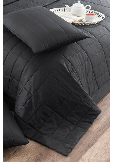 Savio Pamuk Saten Yatak Örtüsü Seti Bej Bej