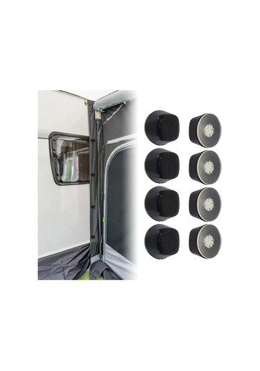 Sunshine011 8li Dometic Ve Kampa Uyumlu Karavan Çadırı Vantuz Paketi