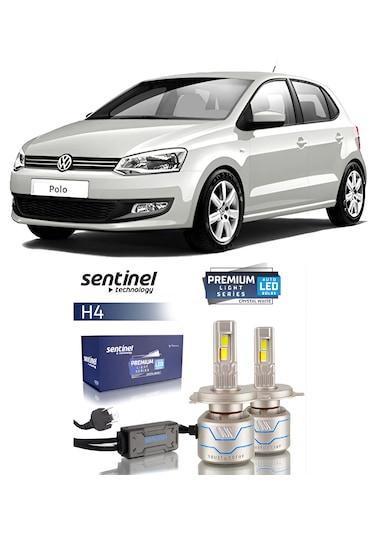Vw Volkswagen Polo 6r 6c 2009-2017 Araca Özel H4 Led Xenon Sentin