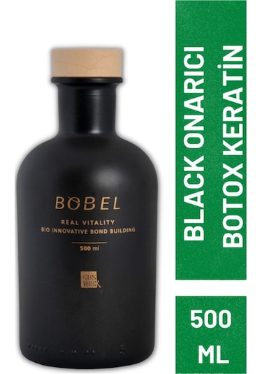 Bobel Black Onarıcı Keratin Saç Maskesi 500 ML