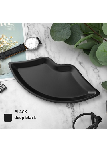 Shineyee Modern Minimalist Siyah Paslanmaz Çelik Giriş Dolabı Dekoratif Palet - Aşşiş Ve Aksesuar Saklama, Ev İçi Zenginlik Katkısı