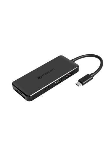 Transcend TS-HUB5C 2-Port Type-A,1-Port Type-C,1-Port PD,SD/MicroSD Gen 2 Type C HUB & Kart Okuyucu