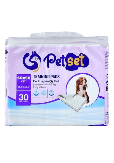 Petset Training Pads Köpek Çiş Pedi 30'lu 60 x 90 CM