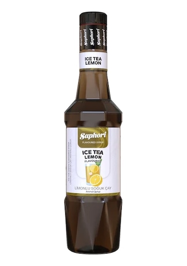 Saphori Ice Tea Limon Aromalı Kokteyl Şurubu 700 Ml