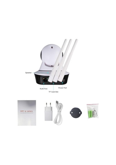 Angeleye Ks-515 Gece Görüşlü Hd 360 Derece Bebek Wifi İp Kamera