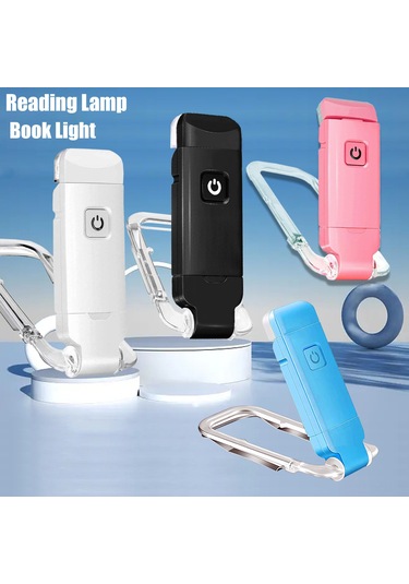 Qingmipy Usb Şarjlı Kitap Lambası - Göz Koruyucu Esnek Klipsli Okuma Işığı Diğer