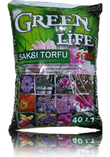 Harika Bitki Toprağı, Çicek Toprağı, Htm Torf Humus Katkılı 40 Lt. 40 G