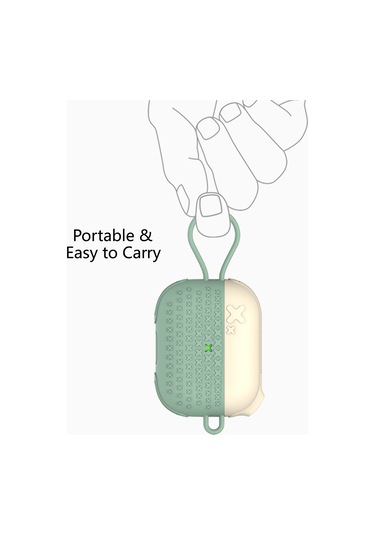 Honmex Airpods Uyumlu Pro İçin Silikon Korumalı Depolama Kutusu - Su Geçirmez, Darbeye Dayanıklı, Şarj Portu Erişimi Kolay - Siyah Airpods Uyumlu Dahil Değil Diğer