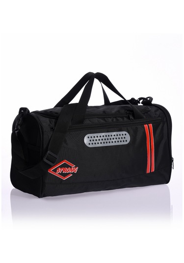 Strong Ayakkabı Bölmeli Spor Ve Antrenman Çantası , Fitness Çantası , Seyahat Çantası Yn01 Kırmızı Kırmızı
