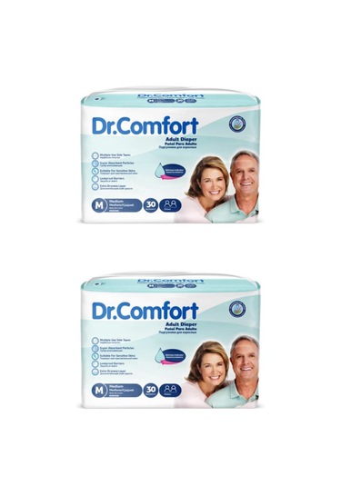 Netkal Dr.comfort Belbantlı Medium Hasta Bezi 2 Paket 60 Adet