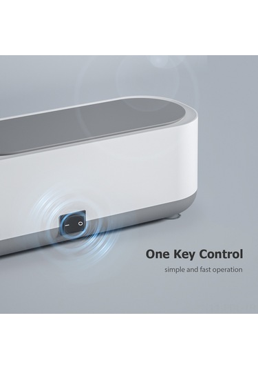 Padalink Ev Ultrasonic Temizleyici: Gümüş, Saat, Makyaj Fırçası Ve Gözlük Temizliği İçin Titreşimli Teknoloji - Aaa Pil Gereklidir Dahil Değil