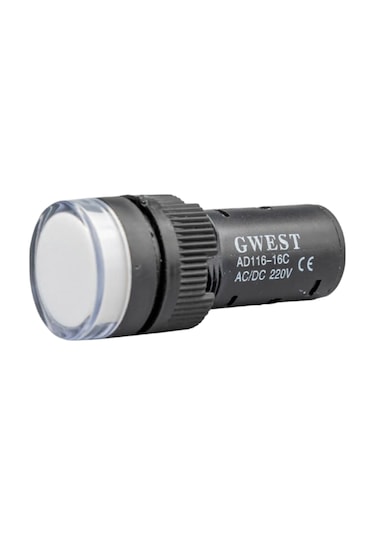 Gwest 16 - B Led Sinyal 220v. Ac-dc Beyaz 20 Adet