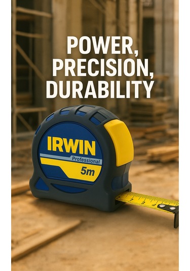 Irwin 5 Metre Profesyonel Şerit Metre 5 M