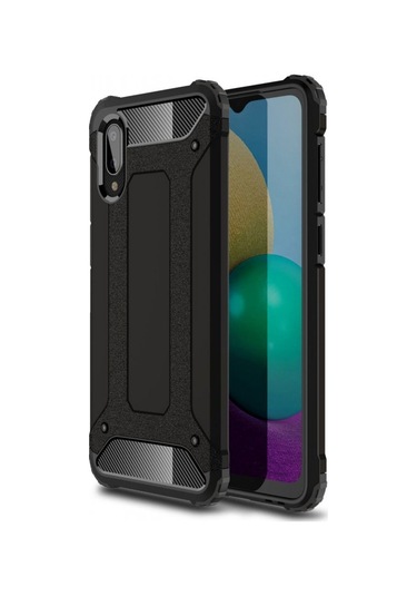 Fitcase Samsung Galaxy A02 (A022) Zirh Tank Tam Koruma Arka Kapak 508681849