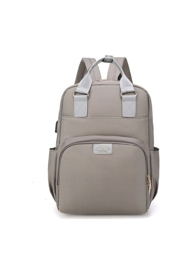 Trendooze Rb Gri Gri Fonksiyonlu Çok Çantası Bebek Bakım Anne Jc Gri Gri