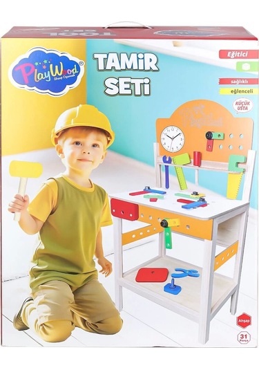 Ony-412 Ahşap Tamir Seti -onyıl Oyuncak