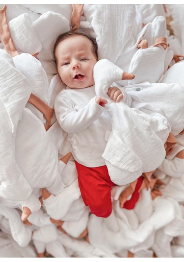 Organik Morton Ördek Uyku Arkadaşı Beyaz Beyaz