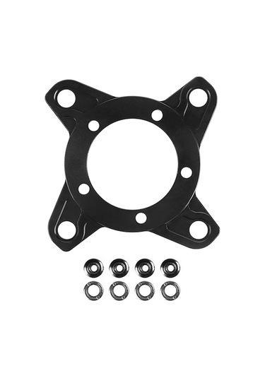 Alüminyum Zincir Diski Adaptörü 104bcd/130bcd, 32-60t Diş, Siyah, 3mm/2.5mm Kalınlık, 45g/85g Ağırlık