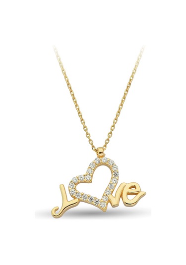 Love Altın Kolye Zk0183 45 Cm N11.38974