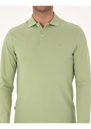 Pierre Cardin Erkek Çağla Sweatshirt 50314048-vr016 Çağla