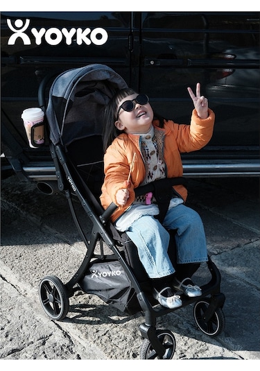 Yoyko Max Kabin Boy Tek Elle Otomatik Katlanan Pratik Autofold Bebek Arabası