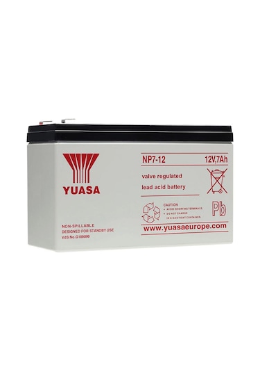 Yuasa Np 7-12 12v 7ah Bakımsız Kuru Akü