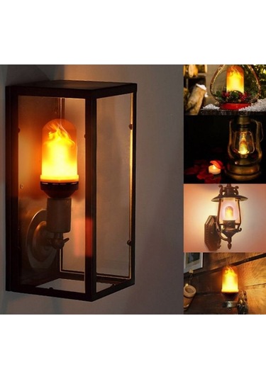 Noas Yl95 0506 Alev Ampul 5w 1300k Amber E27 Duy