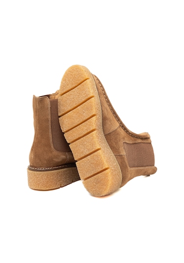 Sabbia Bot Kadın 25k11778xs Vergelio Suede Sabbia