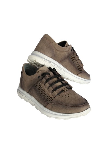 Bay Pablo F50 Kum Hakiki Nubuk Deri Bağcıklı Erkek Ayakkabı Siyah