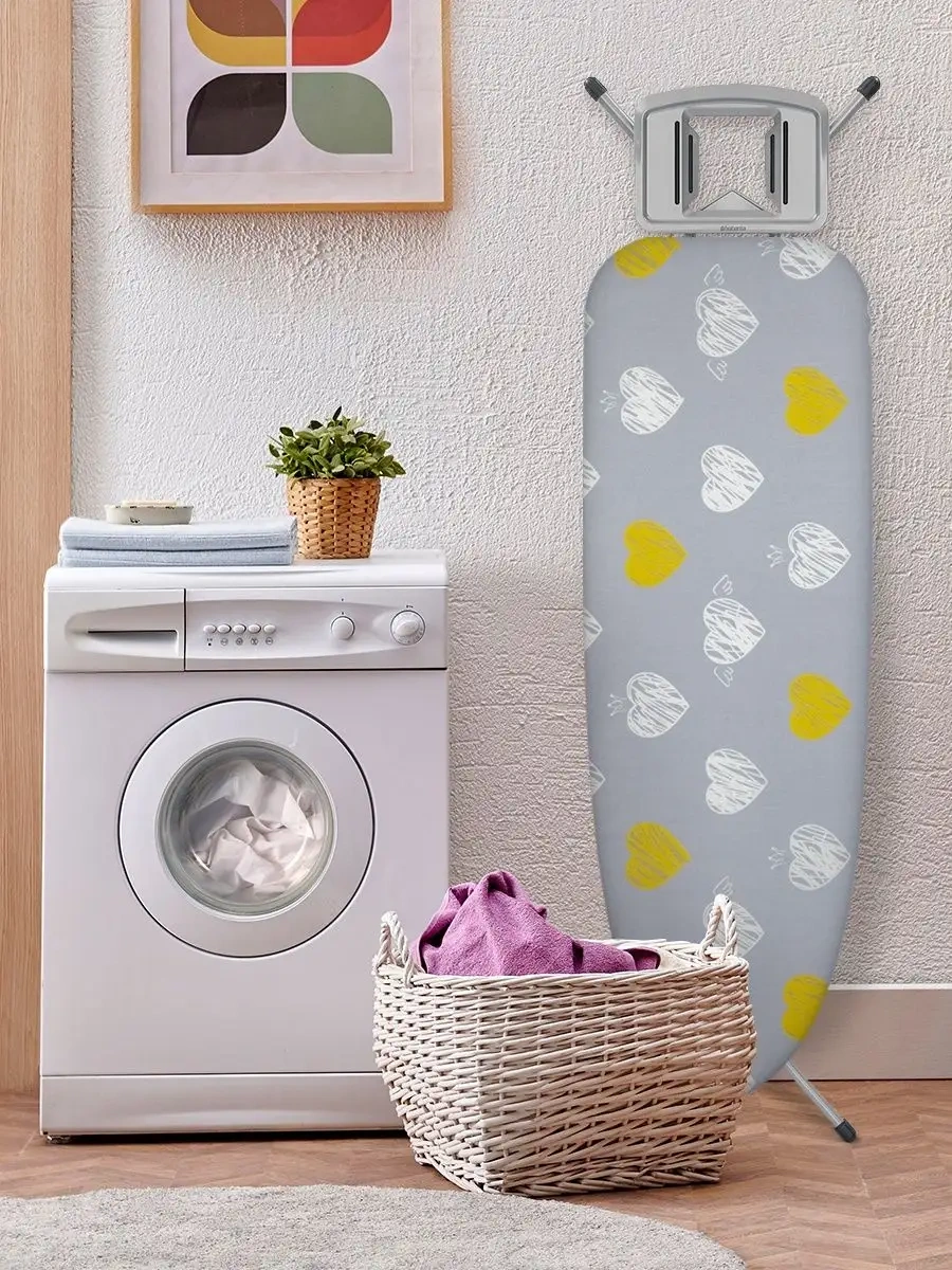 Domino. Keçe İle Dikilmiş Evrensel Ütü Masası Kılıfı 122959916 Gri