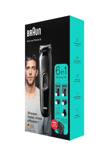 Braun MGK 3320 Erkek Bakım Kiti 6'sı 1 Arada Şekillendirici