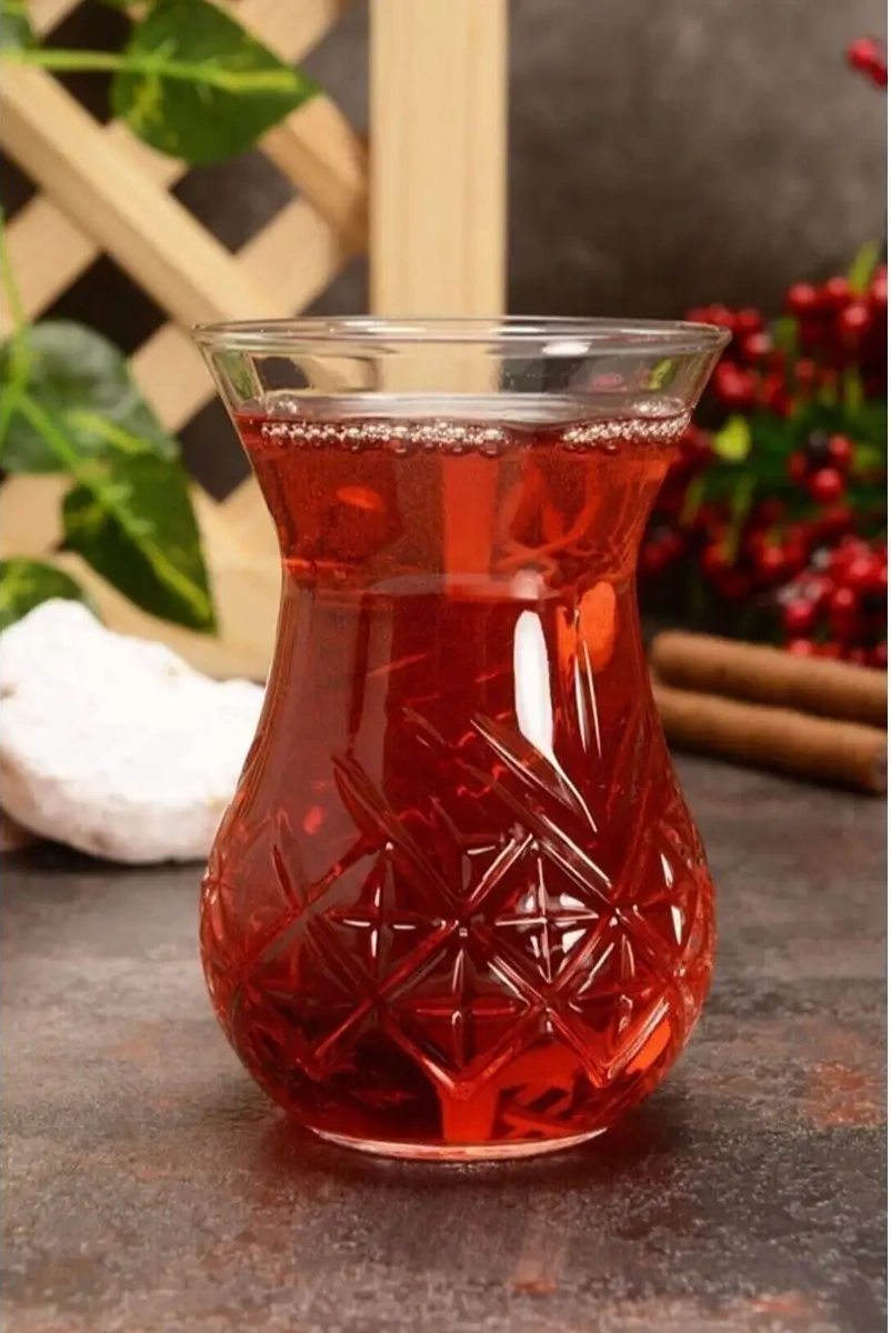 Tocka Posudy Türk Bardakları Seti, Armudu 2 Adet 171621944 Beyaz