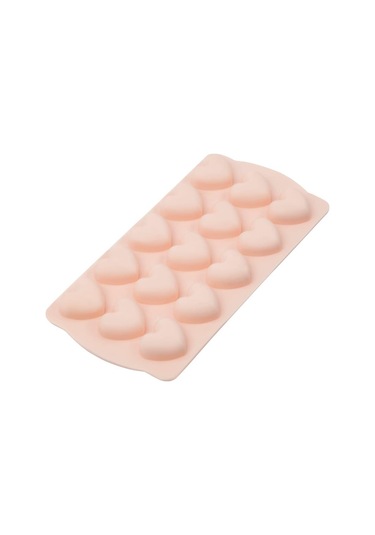 Silicolife Kalp Çikolata ve Buz Kalıbı Kahverengi