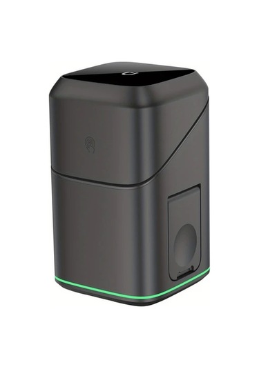 Topshop1 Siyah Manyetik Kablosuz Sarj Standi Otomatik Donebilen Hizli Sarj Istasyonu  Watch 10 9 8 7 6 5 Se Ultra İcin