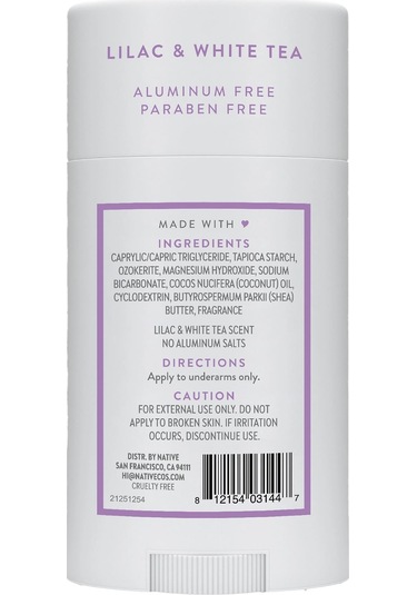 Native Lilac & White Tea Alüminyumsuz Stick Deodorant 75gr