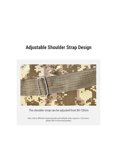 Kamuflaj Büyük Kapasiteli Göğüs Çantası Açık Hava Kamp Y28584agr Diğer