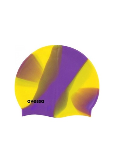 Avessa Mc701 Unisex Silikon Bone Sarı - Mor Çok Renkli