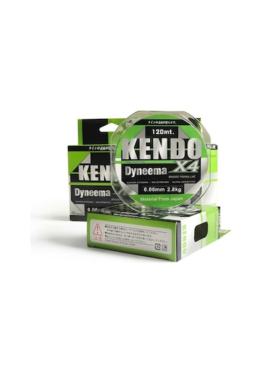Yeni Kendo Dyneema 4 Örgü 0,16Mm 250Mt Ip Misina