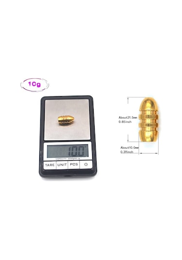 MSO Olta Balıkçılık VIP Kalite Misina Mermi Tip Ağırlık Kurşun